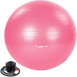 MOVIT® Gymnastikball mit Fußpumpe, 85 cm, pink