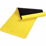 MOVIT® TPE Gymnastikmatte, 190x60x0,6cm, gelb