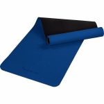 MOVIT® TPE Gymnastikmatte, 190x60x0,6cm, dunkelblau