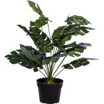 PLANTASIA Künstliche Monstera Zimmerpflanze 60 cm, 18 große Blätter