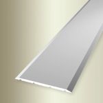 Bergangsprofil | Breite: 40 mm | Höhe: 0 - 99 mm | Länge: 1000 mm | Aluminium eloxiert | Glatt | Silber | Selbstklebend - Silber - Proviston