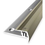 Proviston - Treppenkantenprofil | Metallprofil | Breite: 23 mm | Höhenausgleich: 7 - 16 mm | Länge: 1000 mm | Aluminiumprofil | Sand | 1 Stück - Sand