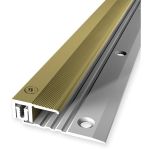 Abschlussprofil | Parkettausgleich | Breite: 22 mm | Höhenausgleich: 6.5 - 16 mm | Länge: 900 mm | Aluminiumprofil | Gold | 1 Stück - Gold - Proviston