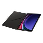 Galaxy Tab S9+ Smart Book Cover, Tablet-Schutzhülle, 12,4 Zoll, Schwarz