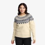 Heavy Knit Sweater Damen Oatmeal, Größe:M - Damen > Oberteile > Hemdblusen & Langarmshirts
