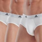adidas 3P Active Flex Cotton Brief Weiß Baumwolle X-Large Herren