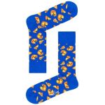 Happy Socks Pizza Sock Blau Muster Baumwolle Gr 41/46