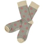 Topeco Men Cotton Trend Pattern Sock Elfenbein Gr 41/45 Herren