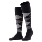 Burlington Edinburgh Wool Knee High Sock Schwarz Gr 40/46