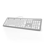 Tastatur "KC-700", Silber/Weiß (00182651)