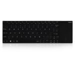 Kabellose Touch-Tastatur "E2710", Schwarz (00180230)