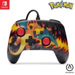 Verbesserter kabelgebundener Controller für Nintendo Switch, Charizard-Feuersturm