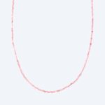 Collier Pink Turmalin, ca. 11ct