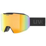 uvex evidnt Attract Take Off small (2030 black matt, mirror rainbow/clear (S3), yellow (S1))