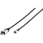 Premium Micro High Speed HDMI® Kabel mit Ethernet, 1,2 m (42205)