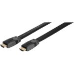 High Speed HDMI® Kabel mit Ethernet, 0,75m (Flach) (47102)