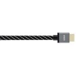 Ultra High Speed HDMI™-Kabel, zertifiziert, 8K, vergoldet, Gewebe, 1,0 m (00127171)