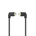 High Speed HDMI™-Kabel, Stecker - Stecker, 90°, Ethernet, vergoldet, 1,5 m (00205022)