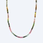 Collier Multi Turmalin, ca. 95ct