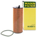 MANN-FILTER Ölfilter HU 8001 x Motorölfilter,Filter für Öl VW,AUDI,PORSCHE,Touareg (7LA, 7L6, 7L7),Touareg (7P5, 7P6)