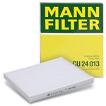 MANN-FILTER Innenraumfilter CU 24 013 Filter, Innenraumluft,Pollenfilter HYUNDAI,KIA,i30 (GD),i30 CW (GD),i30 Schrägheck (PDE, PD, PDEN)