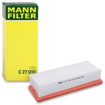 MANN-FILTER Luftfilter C 27 010 Motorluftfilter,Filter für Luft RENAULT,DACIA,LOGAN I Kombi (KS_),Duster (HS_),Duster (HM_),DUSTER,SANDERO