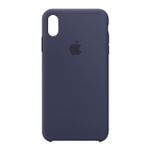 Silikon Case für iPhone XS Max Blau