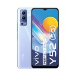 Vivo Y52 5G blau| 5G Smartphone | 48 MP Kamera | 128 GB interner Speicher | 4 GB Arbeitsspeicher | MediaTek Dimensity 700 |