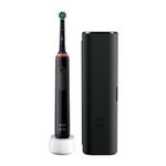 Braun Oral-B Pro 3 3500 Black Edition| Zahnbürste|Tiefenreinigung|Sensibel|für weiße Zähne