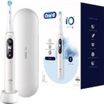 Oral-B iO Series 6 | Elektrische Zahnbürste | 5 Putzmodi für Zahnpflege | Weiss | Display & Reiseetui 