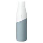 LARQ Bottle Movement Terra Edition White Pebble | 710ml | hält bis zu 24h kalt und bis 12h warm | Sauberes Wasser in 60 sek.