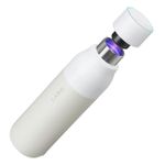LARQ Bottle 500ml Granite White | Wasseraufbereitungstrinkflasche | Reines Wasser in 60 Sekunden | Hält das Wasser 24 Stunden lang kalt | intelligente Selbstreinigung