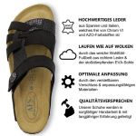 AFS-Schuhe »2120« Pantolette für Damen aus Leder mit Klettverschluss, Made in Germany