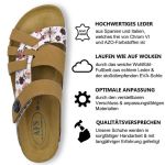 AFS-Schuhe »2120« Pantolette für Damen aus Leder mit Klettverschluss, Made in Germany