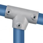 Rohrverbinder | T-stück, Lang, Verstellbar Bis 0 - 11°  - Typ 4SE - 48,3 mm | Temperguss | KLEMP