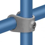 Rohrverbinder | Kreuzstück Offen  - Typ 33C - 33,7 mm | Temperguss | KLEMP