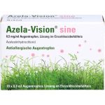 AZELA-Vision sine 0,5 mg/ml Augentr.i.Einzeldosis. 3 ml