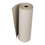 KK Verpackungen Seidenpapier, Rollen-Schrenzpapier Packpapier Füllmaterial 0,75x 167m 80g/m² Grau