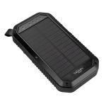 Goldstern-Tech Solara X20 Solar Powerbank 20000 mAh, LED Beleuchtung, 3 USB-Ausgängen & drahtlosem Qi-Laden