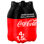 Coca-Cola Zero Sugar 4x1,5l