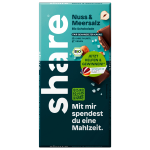 share Bio Schokolade Nuss & Meersalz 100g