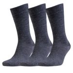 Amanda Christensen 3P Grade Merino Wool Sock Dunkelgrau Gr 39/42