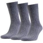 Amanda Christensen 3P Supreme Wool Sock Grau Gr 43/46