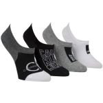 Calvin Klein 4P Broadway Logo Sneaker Socks Gift Box Schwarz/Grau Strl 37/41 Damen