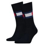 Tommy Hilfiger Flag Sock Blau Gr 43/46