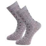 Trofe Bamboo Small Dot Socks Grau Gr 39/42 Damen