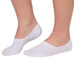 Trofe Cotton Invisible Socks Weiß Gr 35/38 Damen