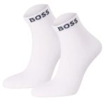 BOSS 2P Cotton Mix Ankle Sock Weiß Gr 43/46 Herren
