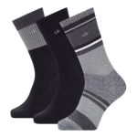 Calvin Klein 3P Brady Sustainable Crew Sock Schwarz One Size Herren