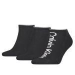 Calvin Klein 3P Men Athleisure Sneaker Socks Schwarz One Size Herren